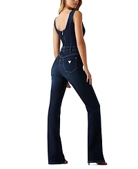 Guess Women's Layla V-Neck Sleeveless Jumpsuit