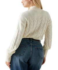 Guess Women's Elsa Turtle Neck Sweater