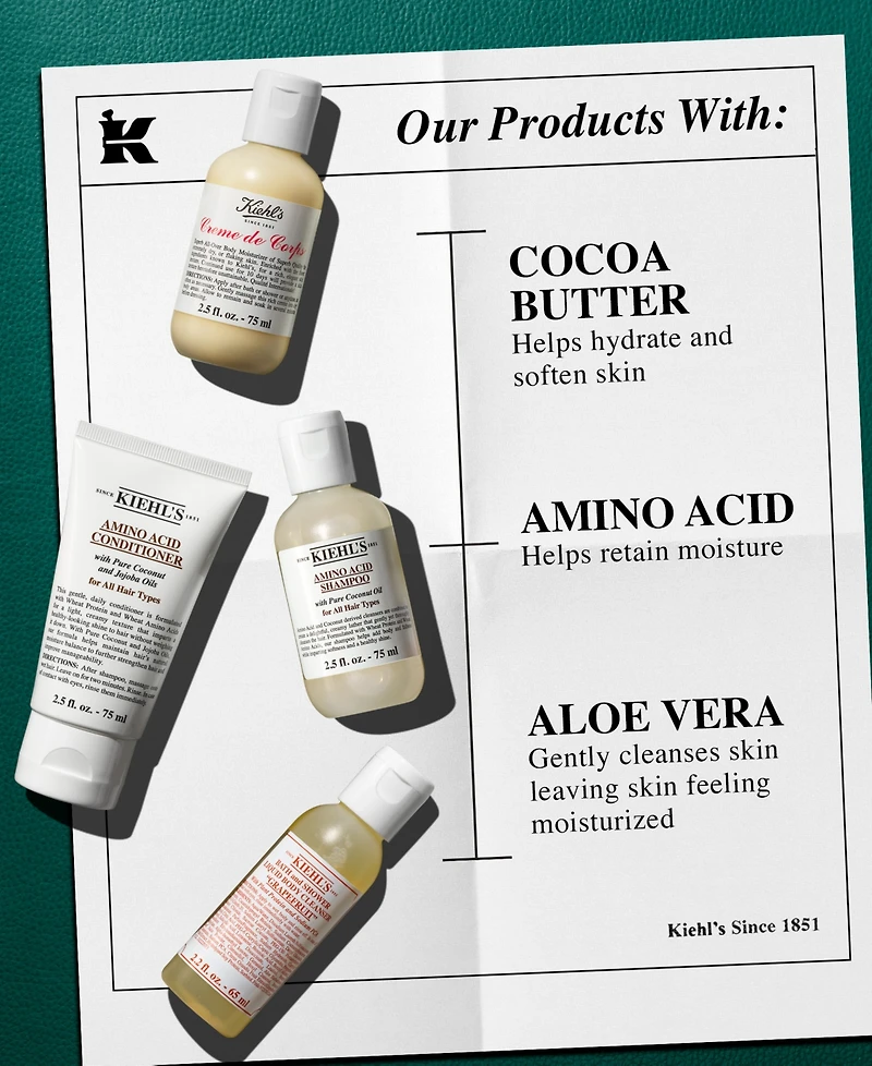 Kiehl's Since 1851 4-Pc. Clean Up Your Act Gift Set