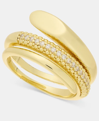 I.n.c. International Concepts Pave Wrap Ring, Macy's Exclusive