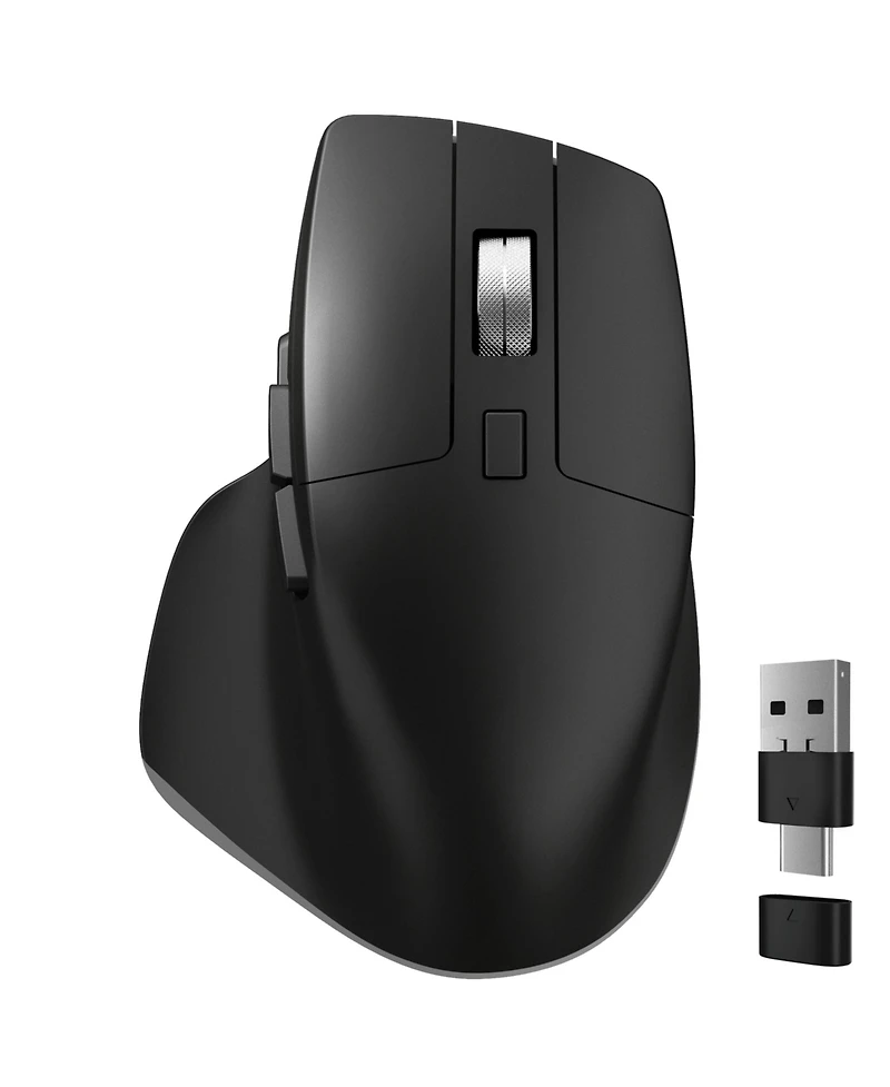 Delton S18 Wireless Mouse, 2.4G Ergonomic Mouse, 5 Noiseless Buttons (DMS18-wb)