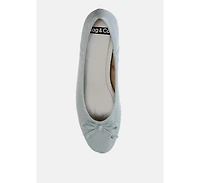 Agshin Metallic Ballet Flats Women