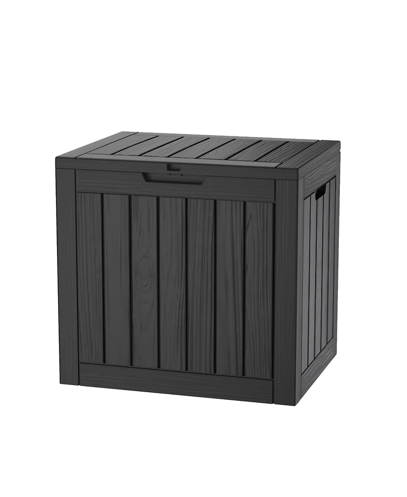 Chic Crate - 17.09'' W 30 Gallons Water Resistant Resin Lockable Deck Box