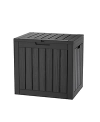 Chic Crate - 17.09'' W 30 Gallons Water Resistant Resin Lockable Deck Box