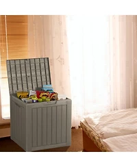 Chic Crate - 17.09'' W 30 Gallons Water Resistant Resin Lockable Deck Box