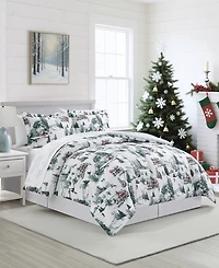Sunham Winter Forest 8-Pc. Comforter Sets