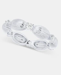 On 34th Cubic Zirconia Textured Bubble Band Ring, Macy's Exclusive