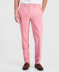 Tallia Men's Plaid Slim-Fit Dress Pants