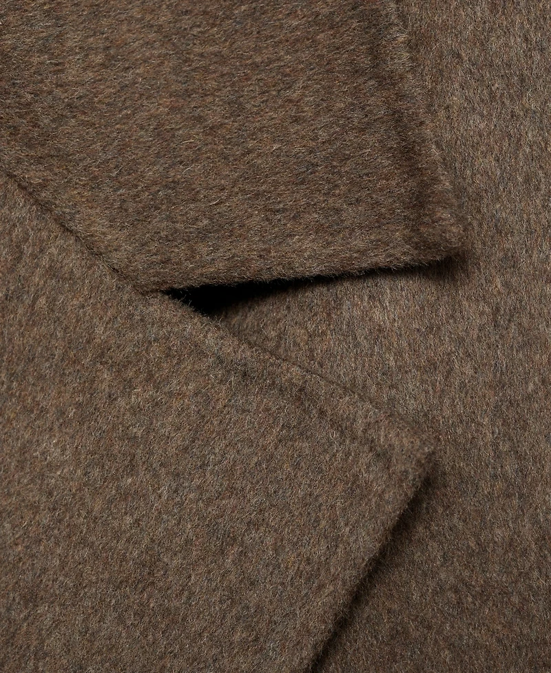 Mango Women's Handmade Oversized Wool Coat