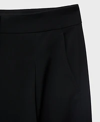 Mango Women's Pleated Wide Leg Pants