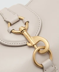 Mango Women's Hook Fastener Shoulder Bag
