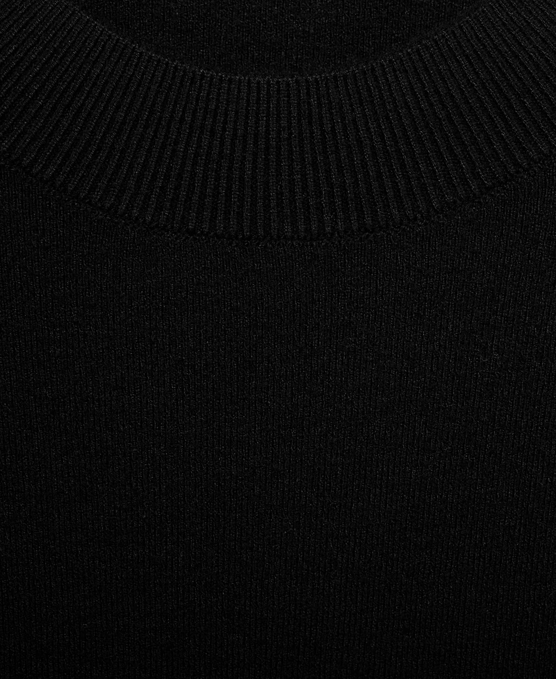 Mango Women's Fine-Knit Flared Dress