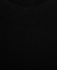 Mango Women's Fine-Knit Flared Dress