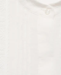 Mango Women's Lace Details Blouse