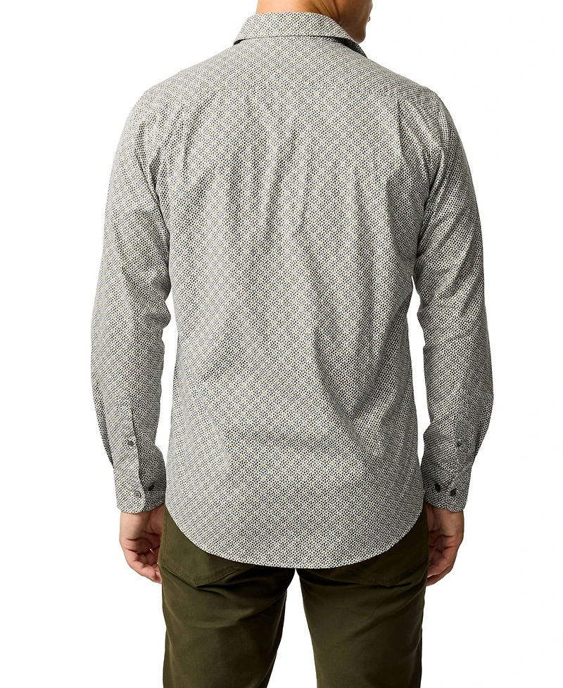 Rodd & Gunn Men's Henderson Valley Long Sleeve Slim Fit Shirt