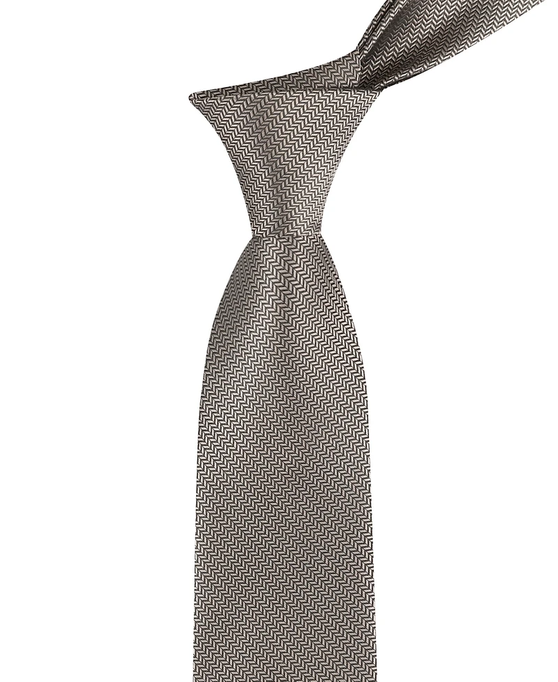 Calvin Klein Men's Mason Chevron Striped Tie