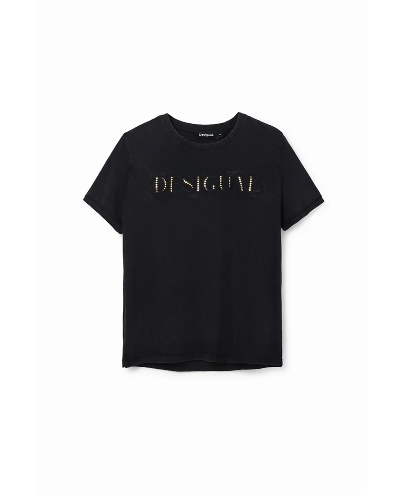 Desigual Women's Shiny logo T-shirt