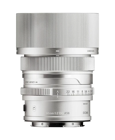 Sigma 50mm f/2 Dg Contemporary Lens for L Mount, Silver