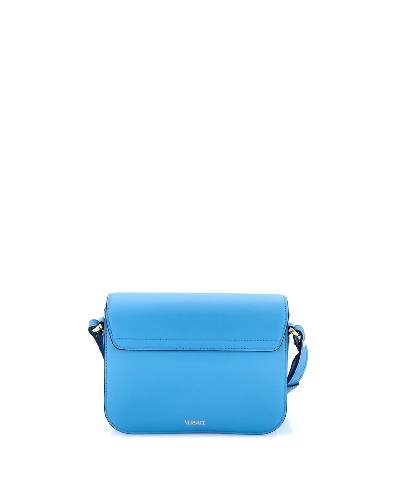 Pre-Owned Versace Small La Medusa Flap Shoulder Bag Leather