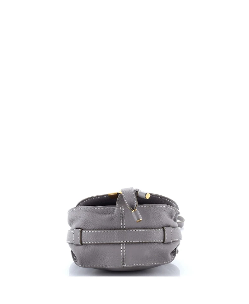 Pre-Owned Chloe Mini Marcie Crossbody Bag Leather