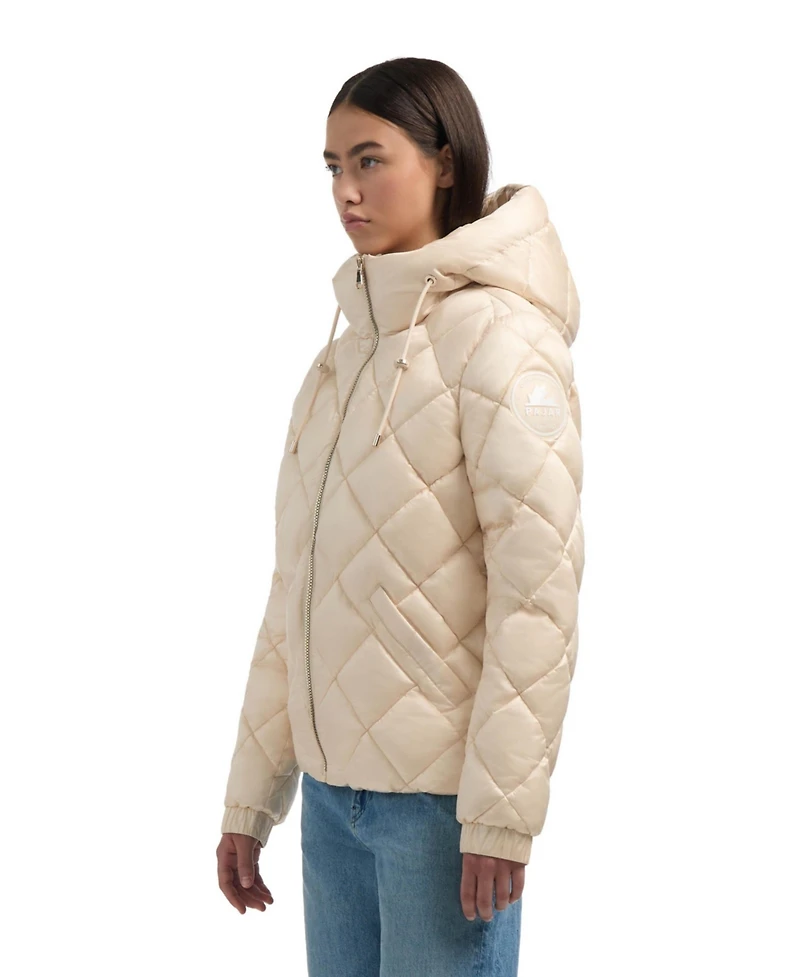 Pajar Women's Skylynn Diamond Quilted Boxy Puffer Jacket
