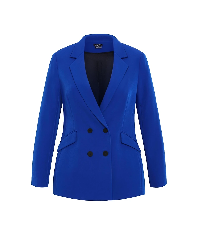 City Chic Women's Oversized Alexis Blazer