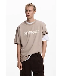Desigual Men's Long pants with patch