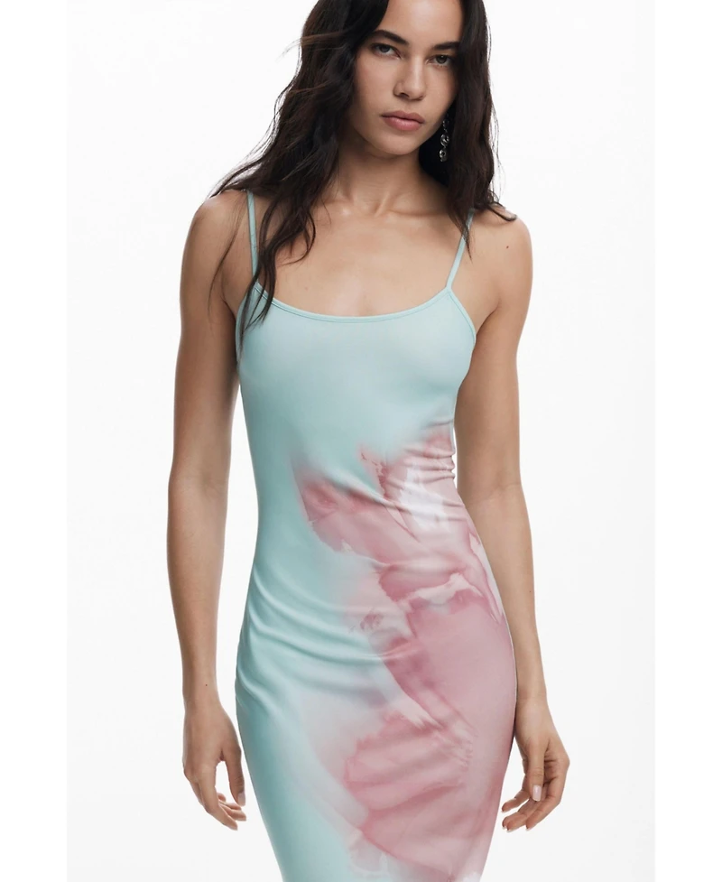 Desigual Women's Floral midi dress