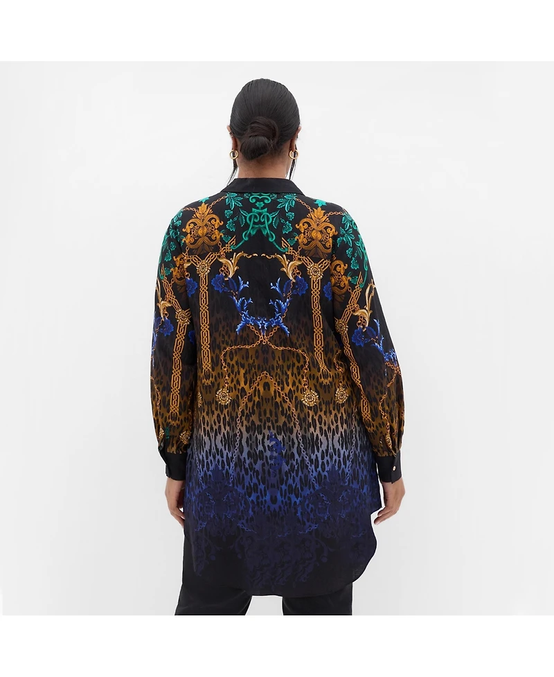 City Chic Women's Savannah Decadence Shirt