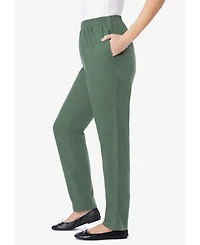 Woman Within Women's 7-Day Straight-Leg Denim Jean