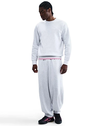 Nike Men's Pullover Fleece Crewneck Logo Sweatshirt