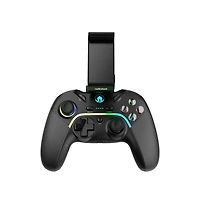 RadioShack Wireless Portable Gamepad With Lights for Any Gaming Device with Adapter Ergonomic Design and 360 Rotation With Removable Phone Clip 260606