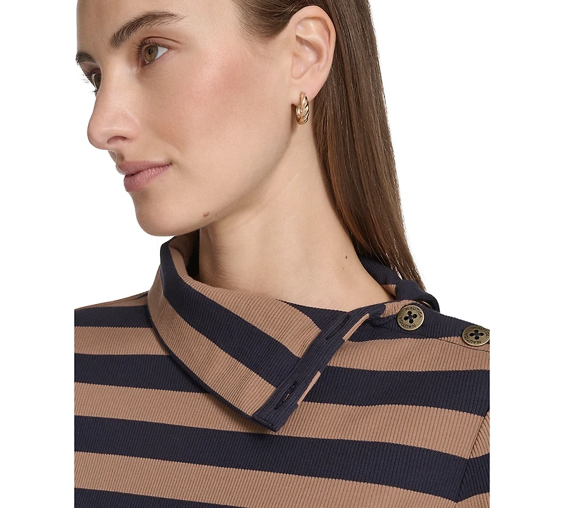 Nautica Jeans Women's Turtleneck Top