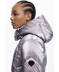 Desigual Women's Metallic padded jacket