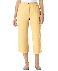 Woman Within Plus 7-Day Denim Capri