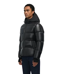 Pajar Men's Rikuto Boxy Channel Quilted Puffer with Fixed Hood