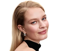 Pandora Rippled Small Hoop Earrings