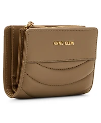 Anne Klein 2 Piece Flap Crossbody bag and Bifold Wallet Gift Set