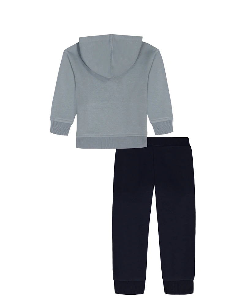 Calvin Klein Boys 2T-7 2-Piece Hoodie and Pants Set