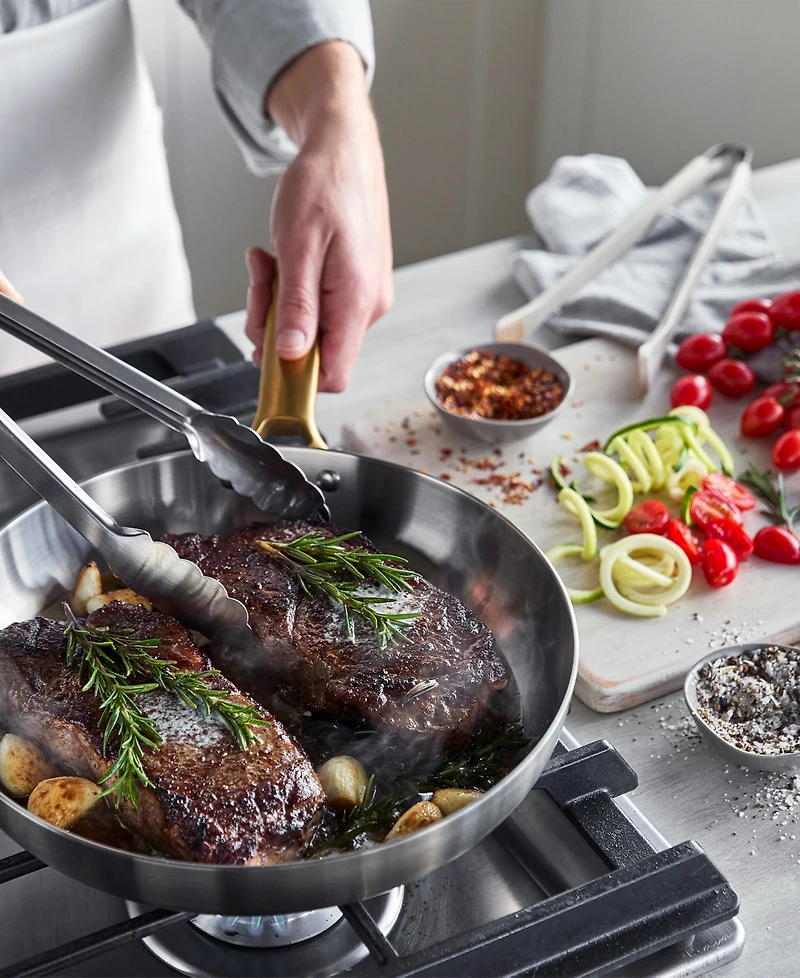 GreenPan Stainless Steel 2-Pc. Frypan Set