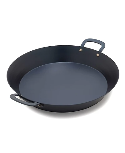 GreenPan Bobby Flay Carbon Steel 15" Paella Pan with Side Handles