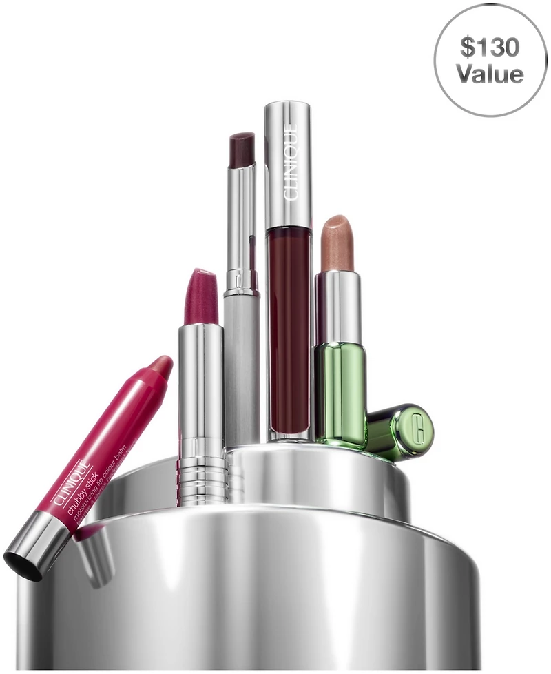 Clinique Lip Vault: Lipstick Gift Set, Created for Macy's