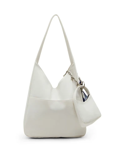 Madden Girl Medium Leather Hobo Bag
