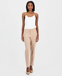 Bar Iii Women's Bi-Stretch Straight-Leg Dress Pants, Created for Macy's
