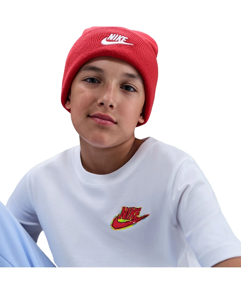 Nike Sportswear Big Boys Cotton Logo Graphic T-Shirt