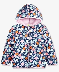 Epic Threads Girls Toddler 2T-4T Floral-Print Puffer Jacket, Macy's Exclusive