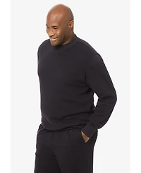 KingSize Men's French Terry Crewneck Sweatshirt