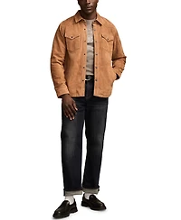 Lucky Brand Men's Spread Collar Western Shirt