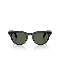 Ray-Ban Unisex Ai Meta Gen2 Low Bridge Fit Headliner Sunglasses, RW4013F