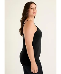 June + Vie Women's Lace-Trim Bra Cami